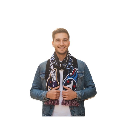 NFL London 2023 Official Scarf Baltimore‎ Ravens V Tennessee Titans 15/10/23